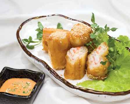 Bánh quẩy nhồi chả tôm