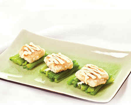 Cá ba sa om xốt mayonnaise