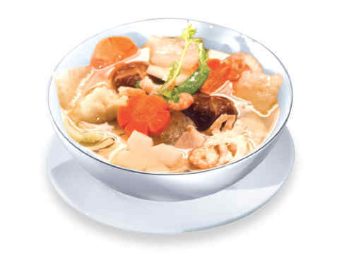 Canh bống thập cẩm