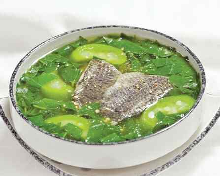 Canh cá rau đay