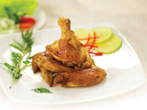 Cánh gà tẩm xốt mayo-cà ry