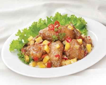 Cánh gà xốt kem thơm