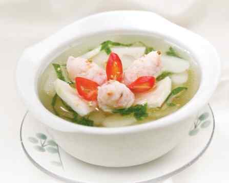 Canh mít non củ năng