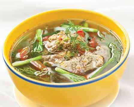 Canh riêu cua