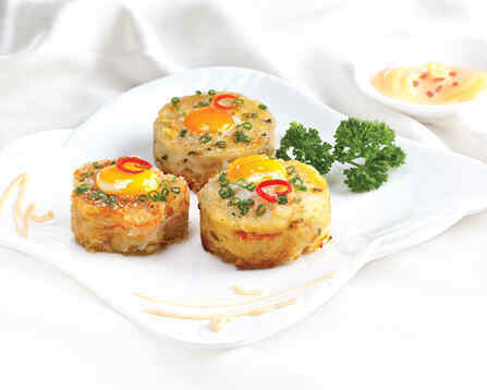 Chả cua áp chảo