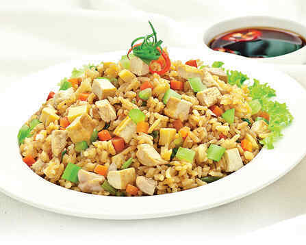 Cơm chiên xốt tương