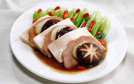 Đậu hủ hấp la hán