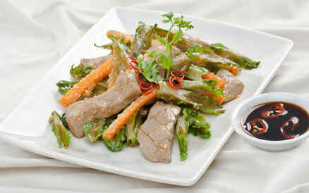 Đậu rồng xáo trứng