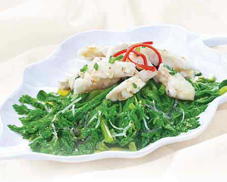 Gỏi cá hấp kiểu Nhật