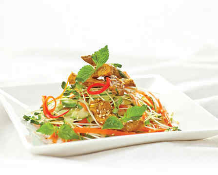 Gỏi rau nước tương