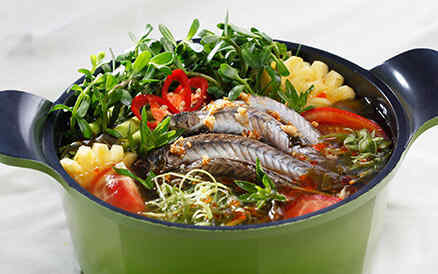 Lẩu cá kèo lá giang