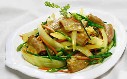 Lòng non xào nghệ 