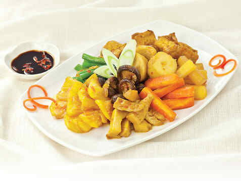 Măng kho xốt tương