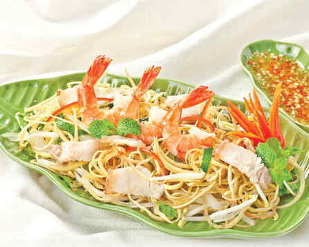 Nộm hoa chuối hải sản