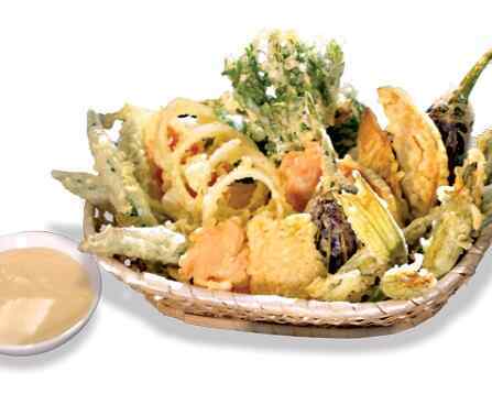 Rau củ chiên giòn