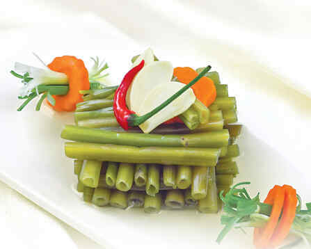 Rau muống ngâm chua