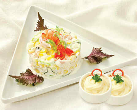 Salad bắp trộn tôm