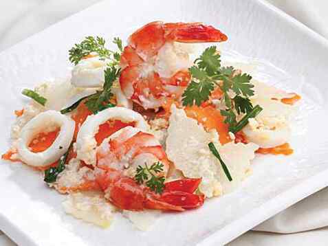 Su hào xào hải sản