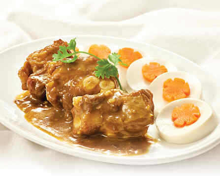 Sườn non hấp xốt tương