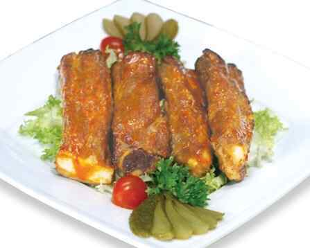 Sườn nướng sốt cay