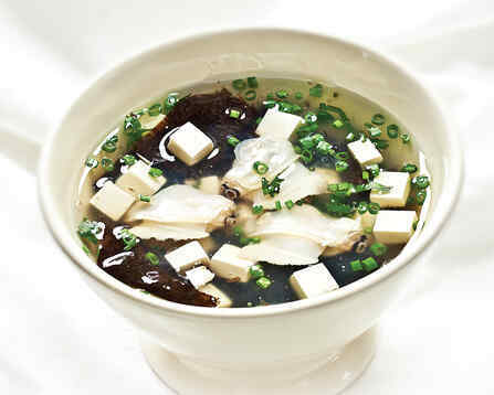 Súp nghêu rong biển