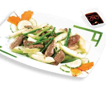 Thịt vịt xào bầu