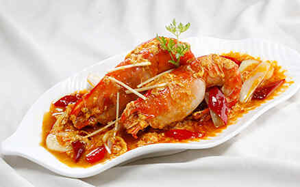 Tôm càng xốt nước tương 