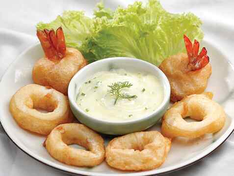 Tôm mực chiên giòn 