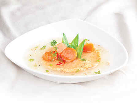 Tôm viên cơm cháy